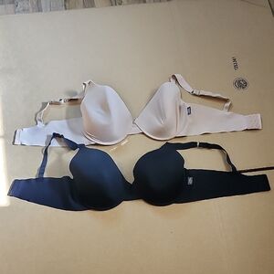 Vince Camuto Black and Tan T-Shirt Bras